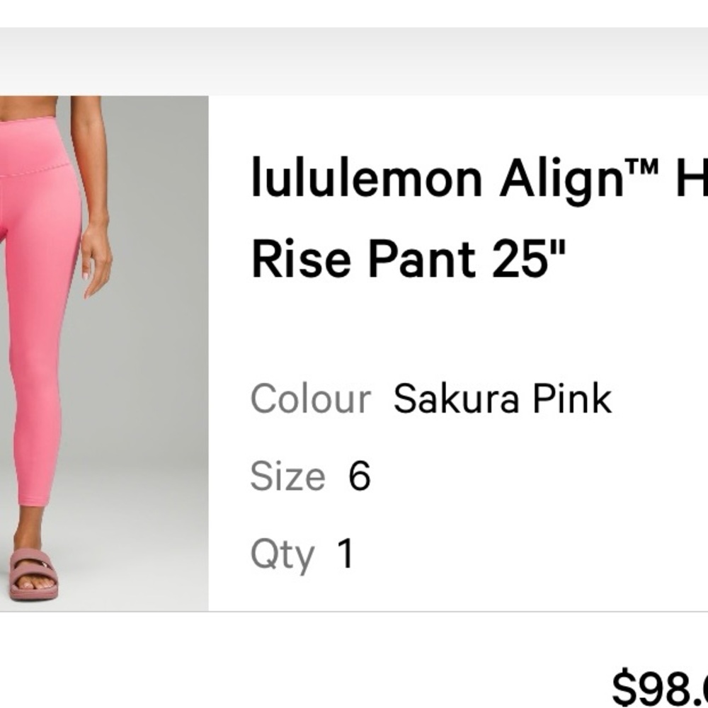 Lululemon brand new  Align Pant and define jacket in Sakura Pink